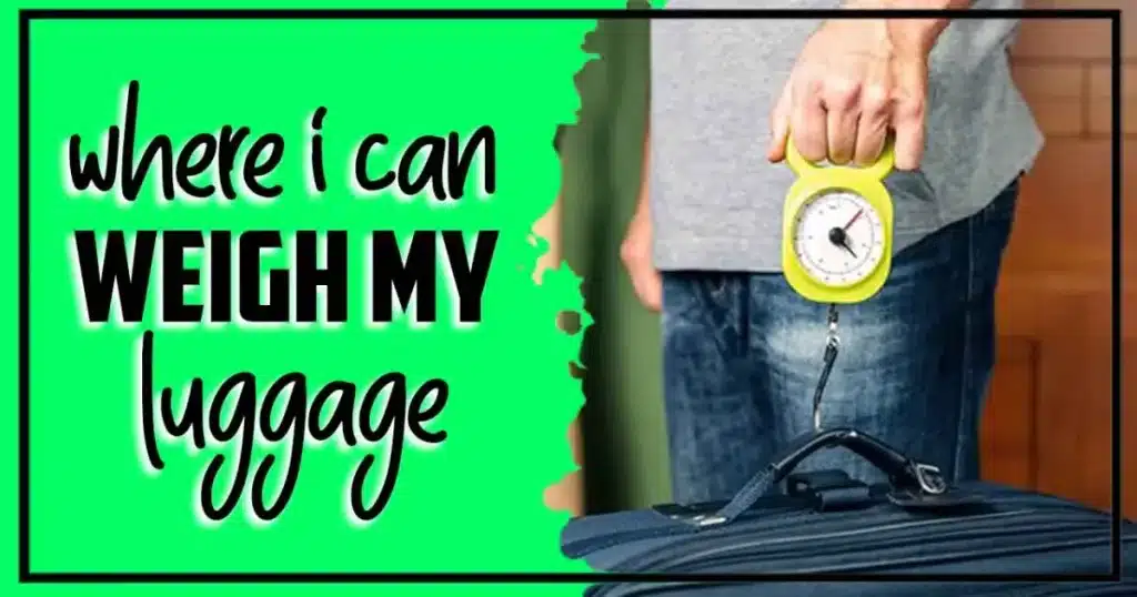 Where Can I Weigh My Luggage? Guide To Convenient Locations 5 where can i weigh my luggage
